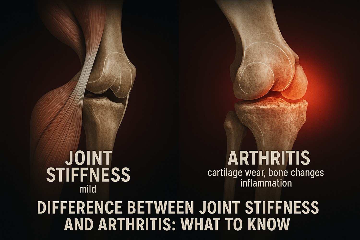 Difference Between Joint Stiffness